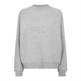 Levete Room LR-NUKA 11 Sweatshirt, Light Grey Melange 